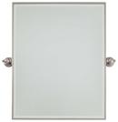 30 x 24 in. Rectangle Pivoting Mirror in Brushed Nickel