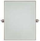 Minka Lavery Brushed Nickel 30 x 24 in. Rectangle Pivoting Mirror 