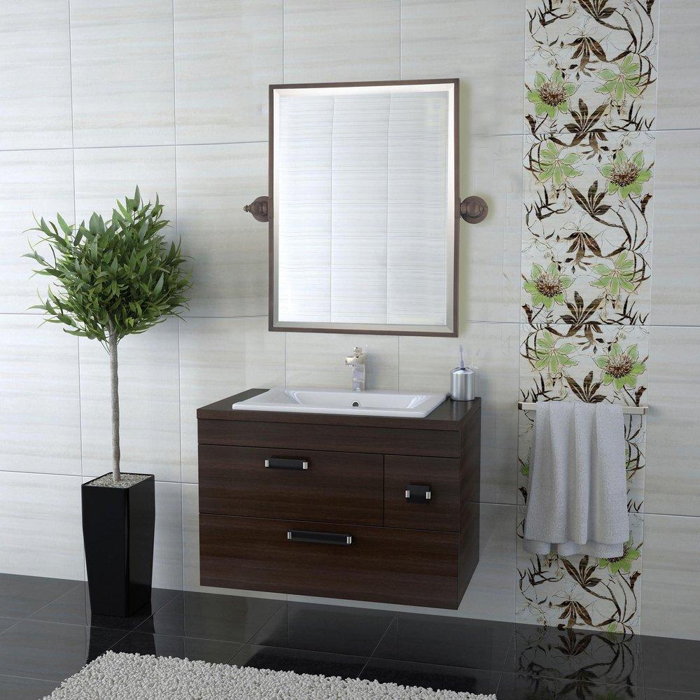 Minka Lavery Dark Brushed Bronze 30 x 24 in. Rectangle Pivoting Mirror 