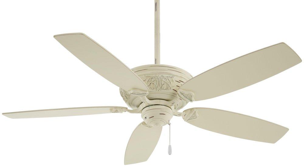 Minka Aire Provencal Blanc 54 in. 5-Blade Ceiling Fan 