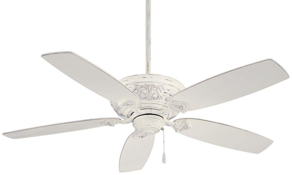 Minka Aire Provencal Blanc 54 in. 5-Blade Ceiling Fan 