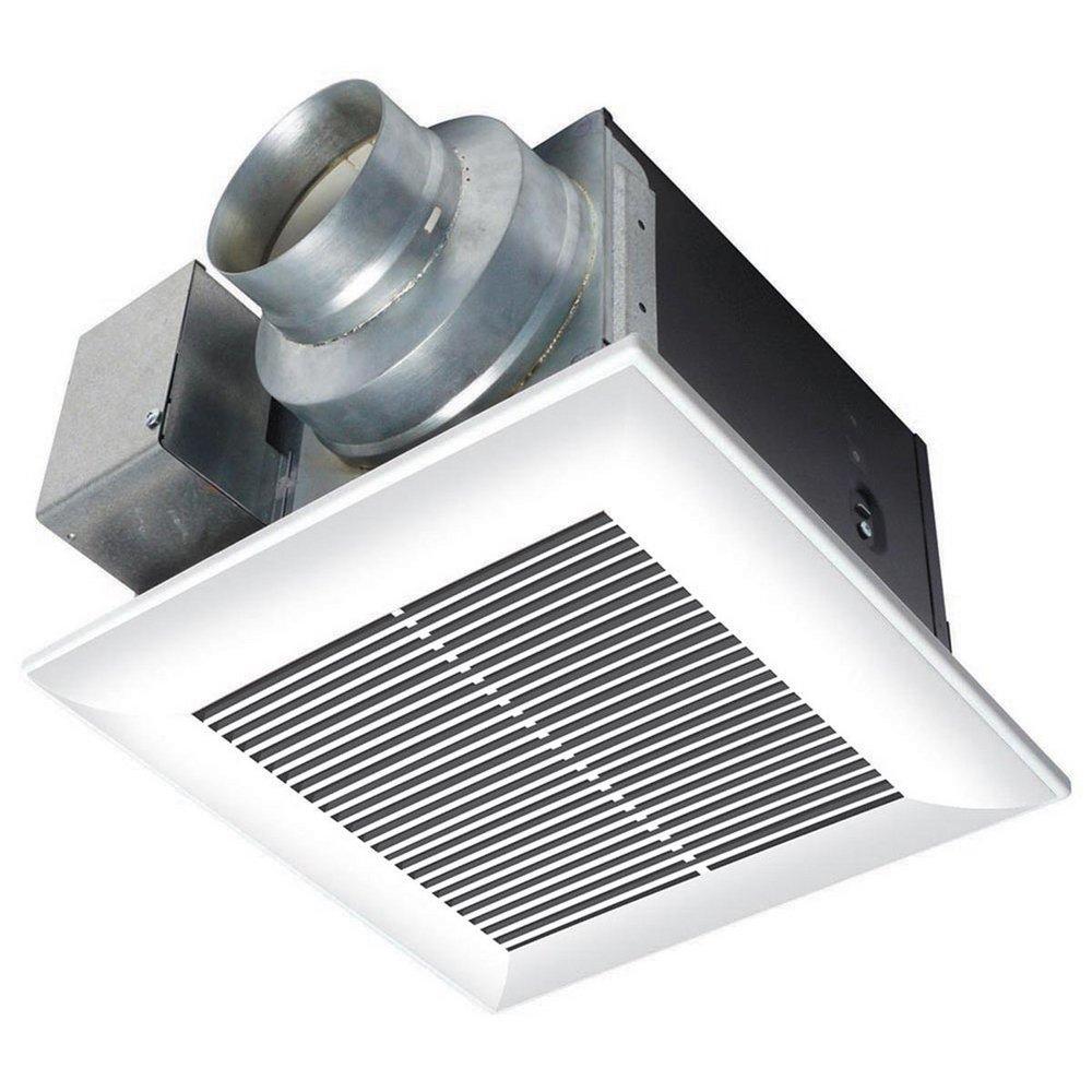 Panasonic White Bathroom Exhaust Fan in White 