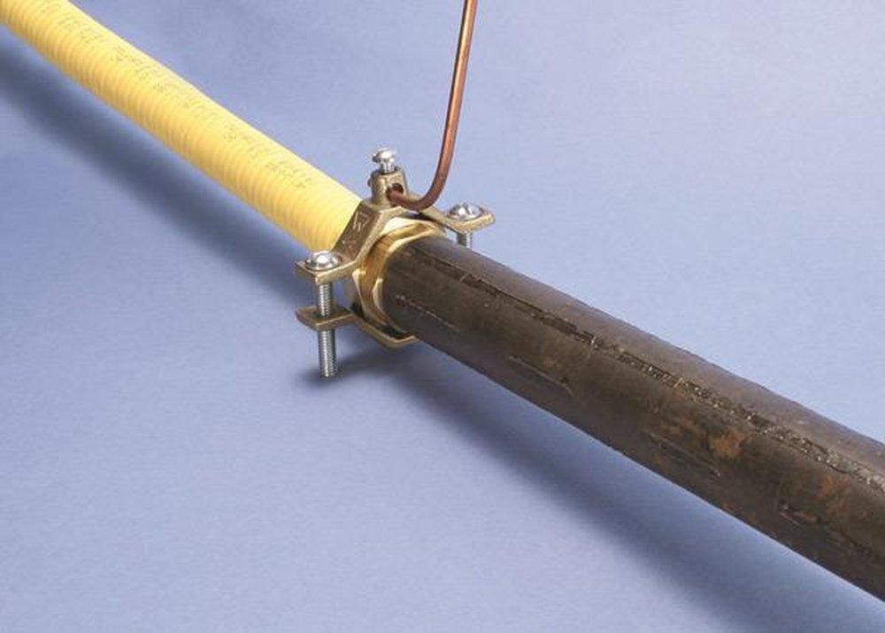 nVent ERICO Bronze Direct Bury Grounded Clamp 