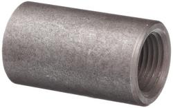 1/4 in. Female Threaded Global Black Carbon Steel Weld Coupling