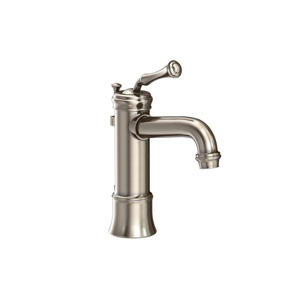 Newport Brass Antique Nickel Bathroom Sink Faucet with Single Lever Handle 