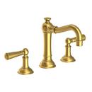 Newport Brass Satin Brass - PVD Two Handle Widespread Bathroom Sink Faucet 