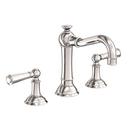 Newport Brass Polished Nickel - Natural Two Handle Widespread Bathroom Sink Faucet 