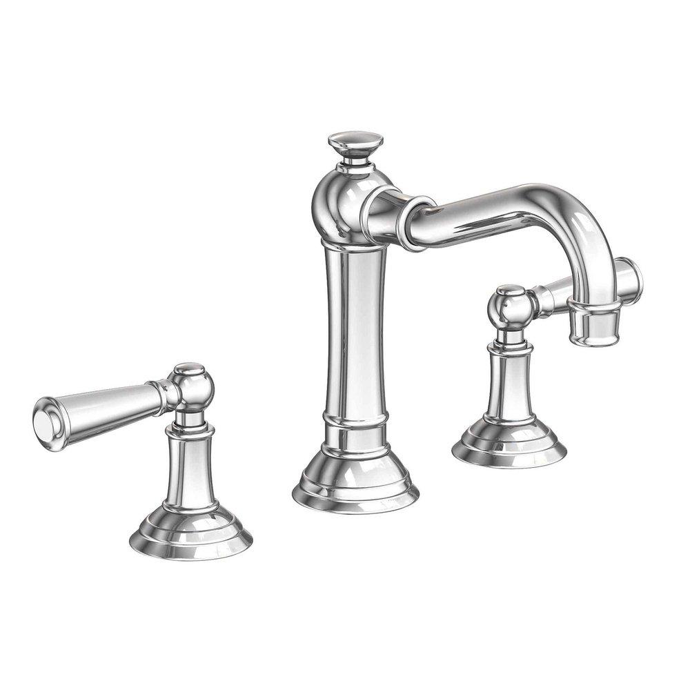 Newport Brass Polished Chrome Two Handle Widespread Bathroom Sink Faucet 