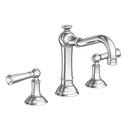 Two Handle Widespread Bathroom Sink Faucet in Polished Chrome