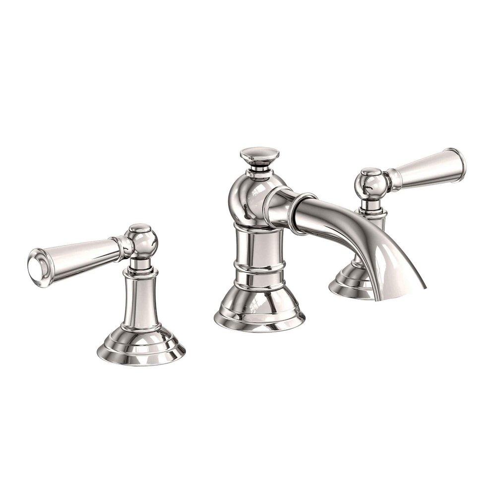 Newport Brass Polished Nickel - Natural Two Handle Bathroom Sink Faucet 