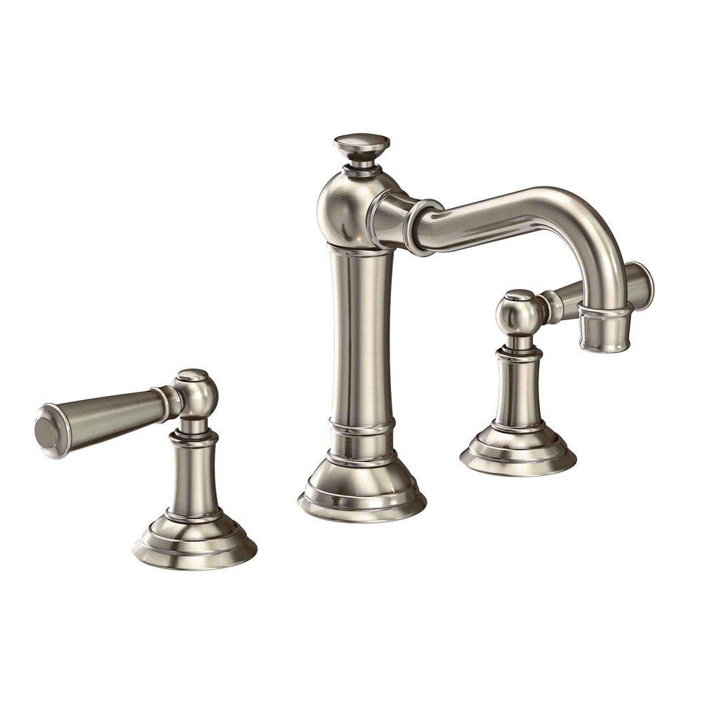 Newport Brass Antique Nickel Two Handle Widespread Bathroom Sink Faucet 