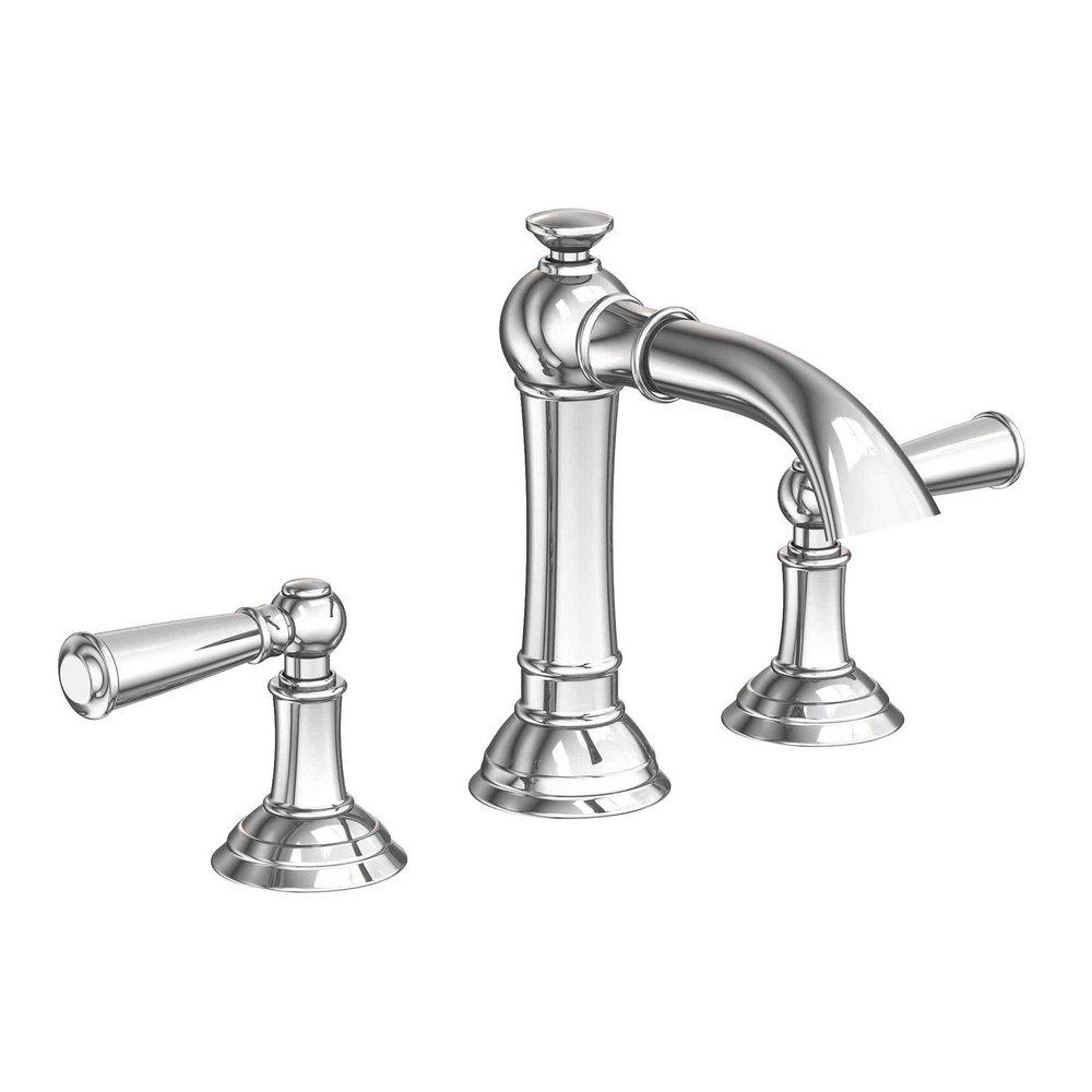 Newport Brass Polished Chrome Two Handle Widespread Bathroom Sink Faucet 