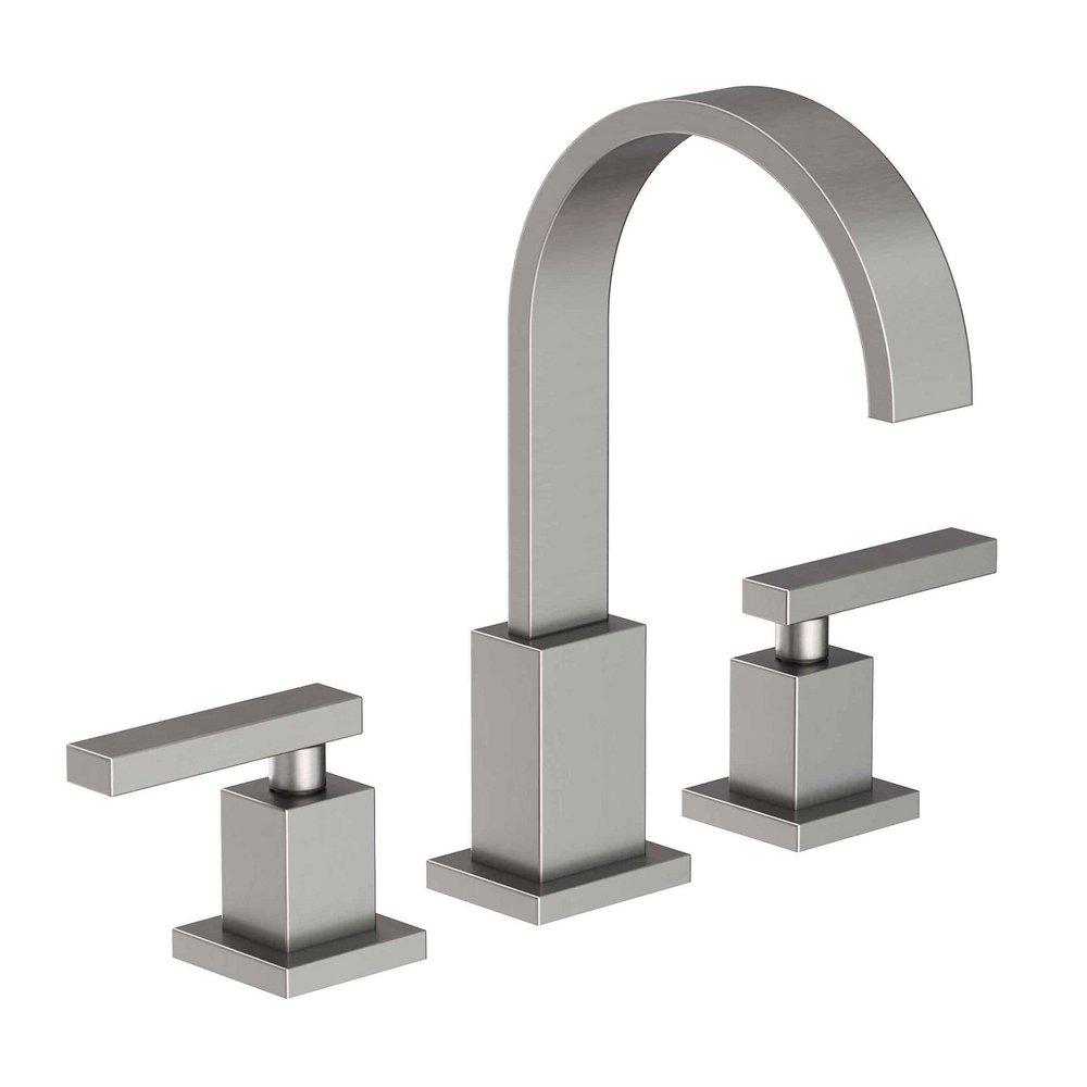 Newport Brass Stainless Steel - PVD Two Handle Widespread Bathroom Sink Faucet 