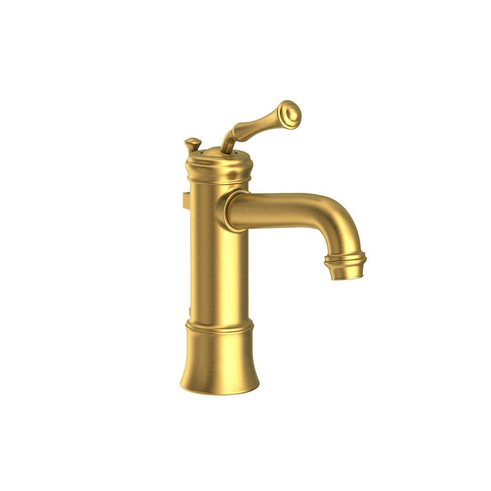 Newport Brass Satin Brass - PVD Bathroom Sink Faucet with Single Lever Handle 
