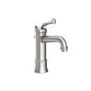 Newport Brass Stainless Steel - PVD Single Handle Monoblock Bathroom Sink Faucet Cross Handle 
