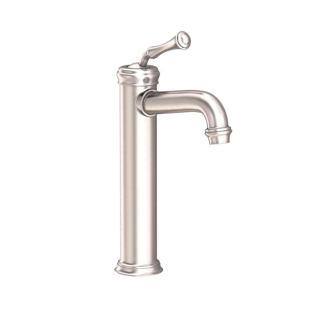 Newport Brass Satin Nickel - PVD Single Handle Monoblock Vessel Filler Bathroom Sink Faucet 