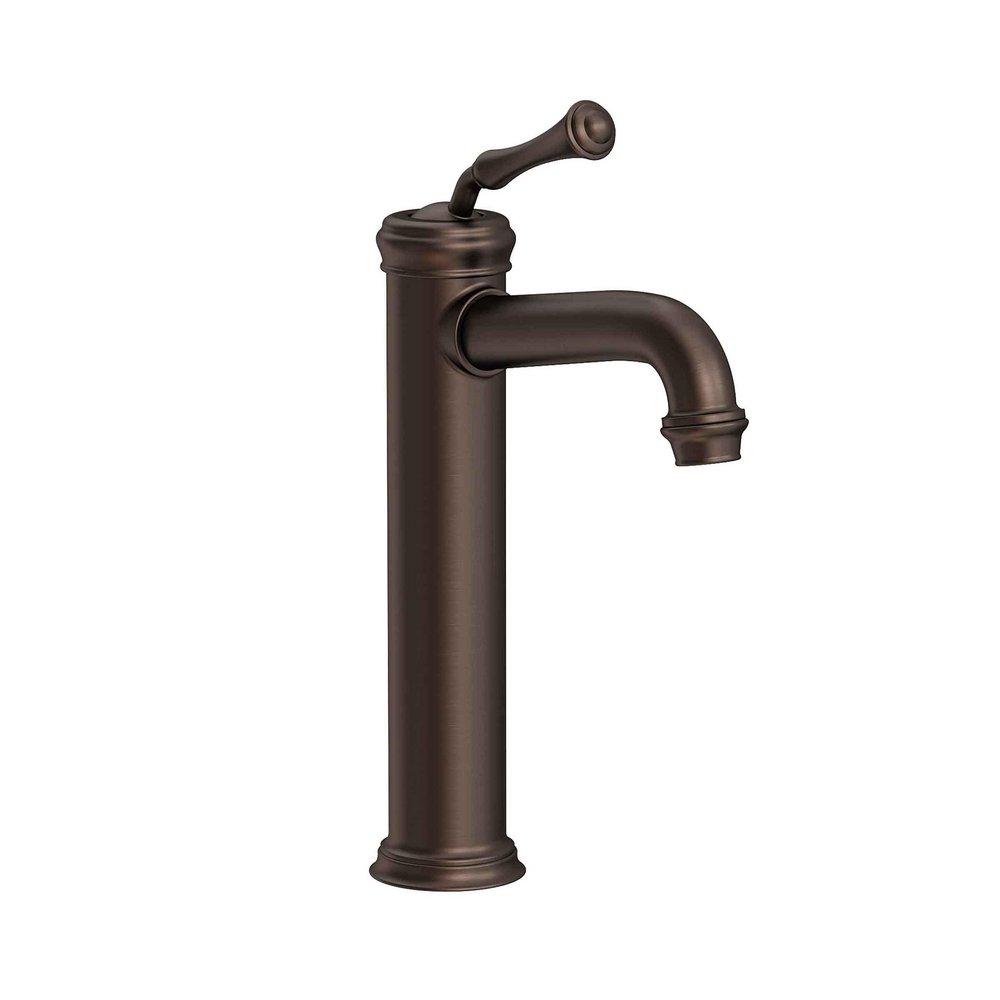 Newport Brass English Bronze Single Handle Monoblock Vessel Filler Bathroom Sink Faucet 