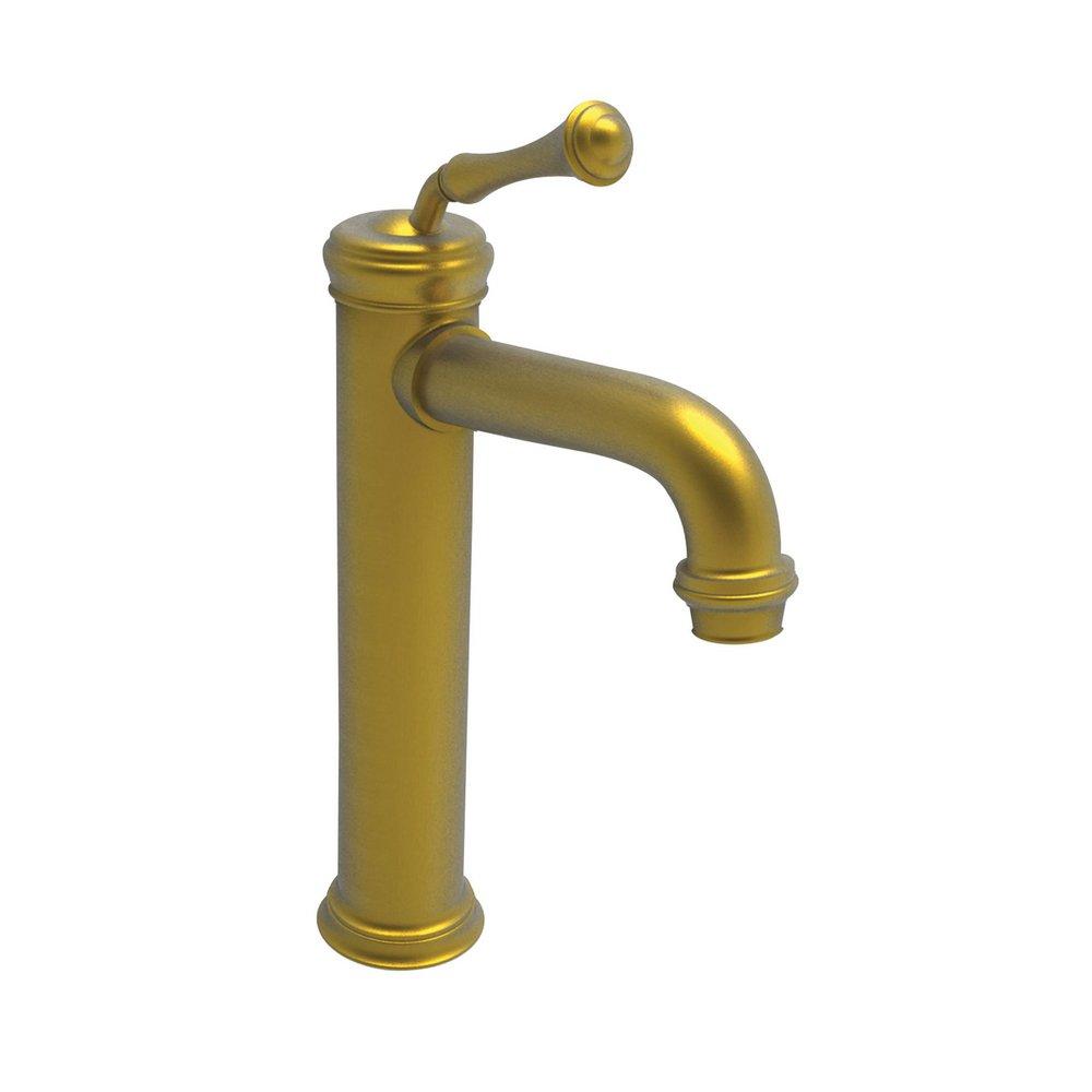 Newport Brass Satin Bronze - PVD Single Handle Vessel Filler Bathroom Sink Faucet Lever Handle 