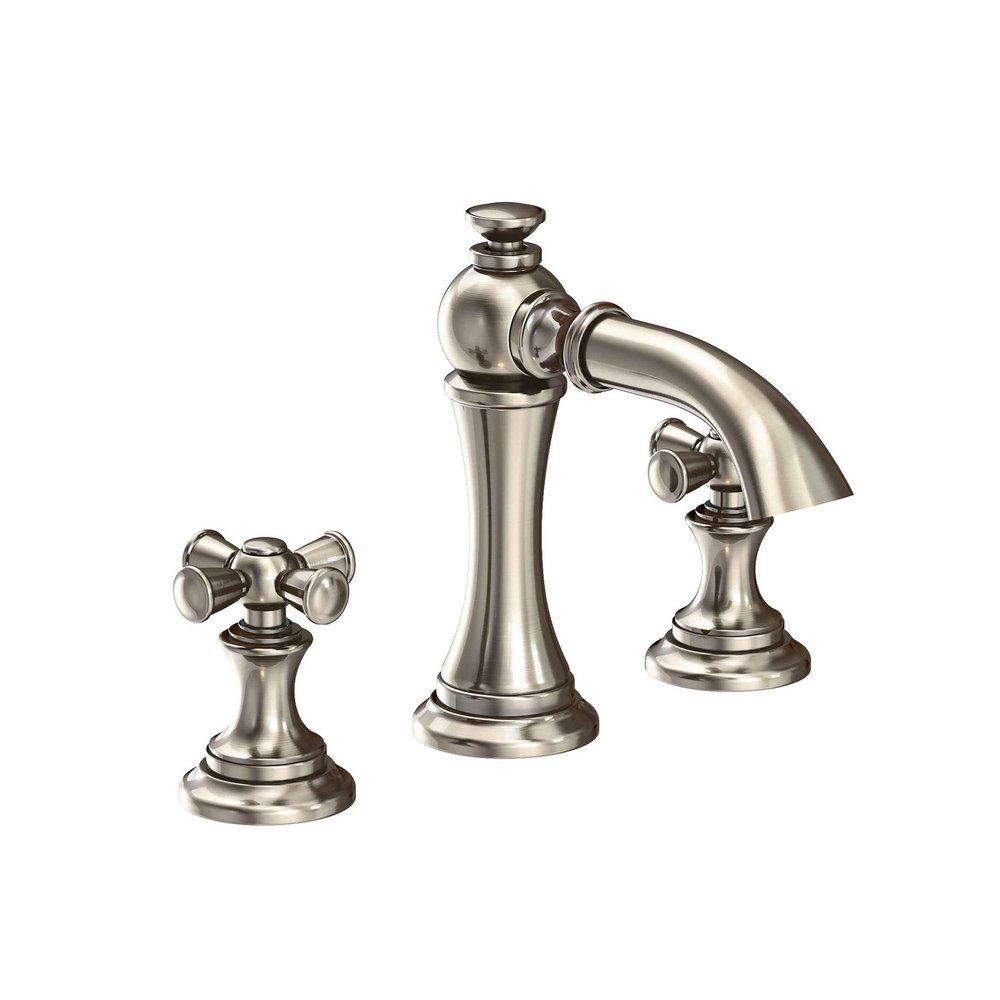 Newport Brass Antique Nickel Two Handle Widespread Bathroom Sink Faucet 