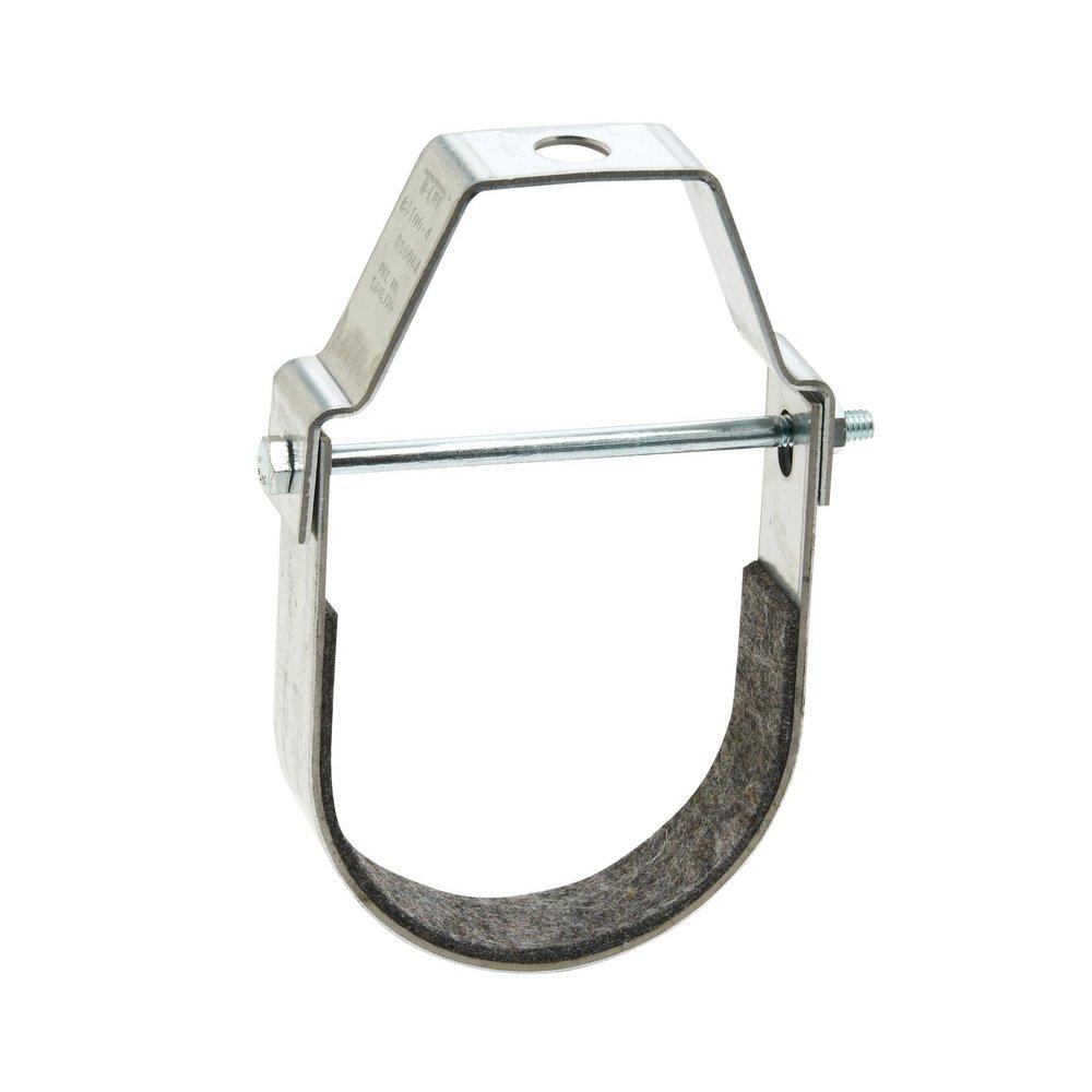 Standard CLEVIS Hanger 2 FELT-LINED Plain 