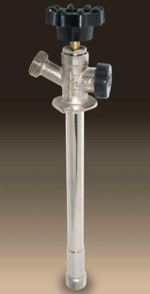 Smith-Cooper Chrome Plated Anti-siphon and Frost Proof Brass Sillcock 