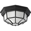 Homestyle Lighting Black 2-Light Die-Cast Ceiling Light Fixture 