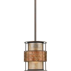 60W 1-Light Mini Pendant in Copper
