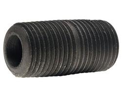 1 in. x Close Threaded Extra Heavy Black Carbon Steel Nipple