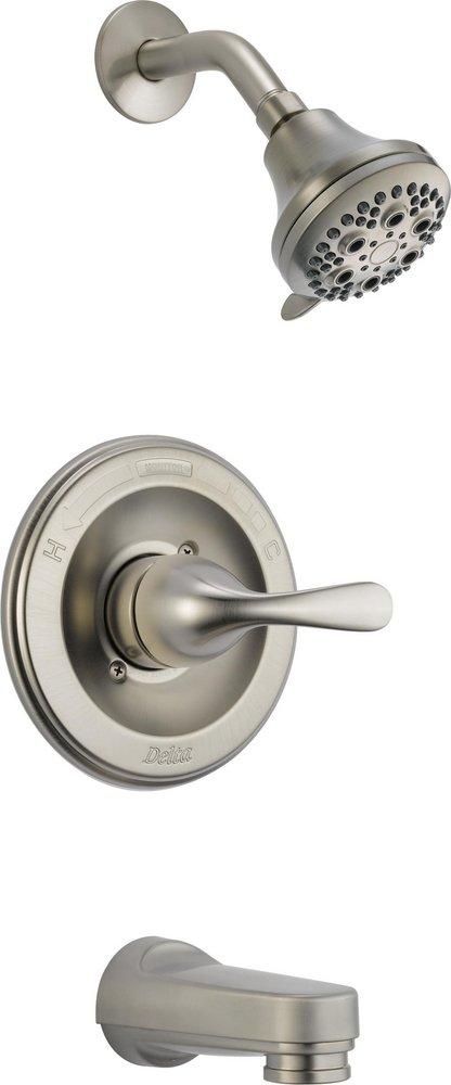 Delta Faucet Brilliance Stainless Single Handle Single Function Bathtub & Shower Faucet (Trim Only) 