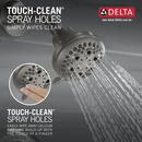 Delta Faucet Brilliance Stainless Single Handle Single Function Bathtub & Shower Faucet (Trim Only) 