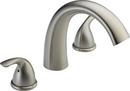 Delta Faucet Brilliance&reg; Stainless Two Handle Roman Tub Faucet Trim Only 