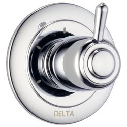 Single Handle Diverter Valve Trim in Chrome