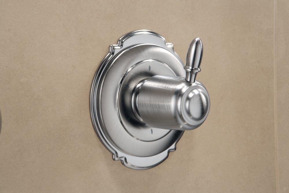 Delta Faucet Stainless 6 Setting Single Handle Diverter Trim 
