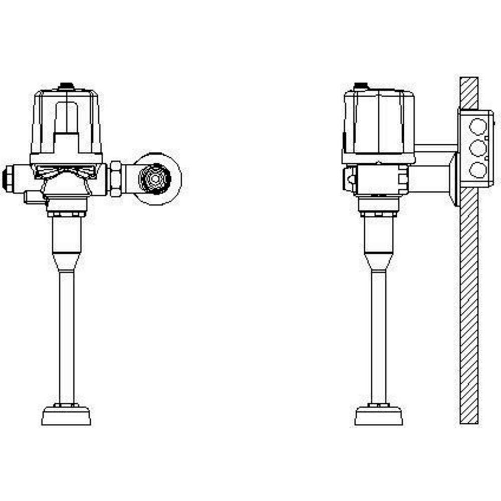 0.125 gpf Sensor Urinal Flush Valve 