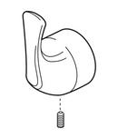 Delta Faucet Stainless Lever Handle with Set Screw 