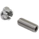 Delta Faucet Chrome 13/100 in. Plastic Screw and Plug Button 