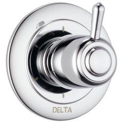 Single Handle Diverter Valve Trim in Chrome