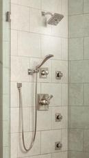 Delta Faucet Brilliance Stainless 6-Function 3-Port Diverter Trim 