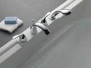 Delta Faucet Chrome Two Handle Roman Tub Faucet Trim Only 