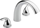 Delta Faucet Chrome Two Handle Roman Tub Faucet Trim Only 