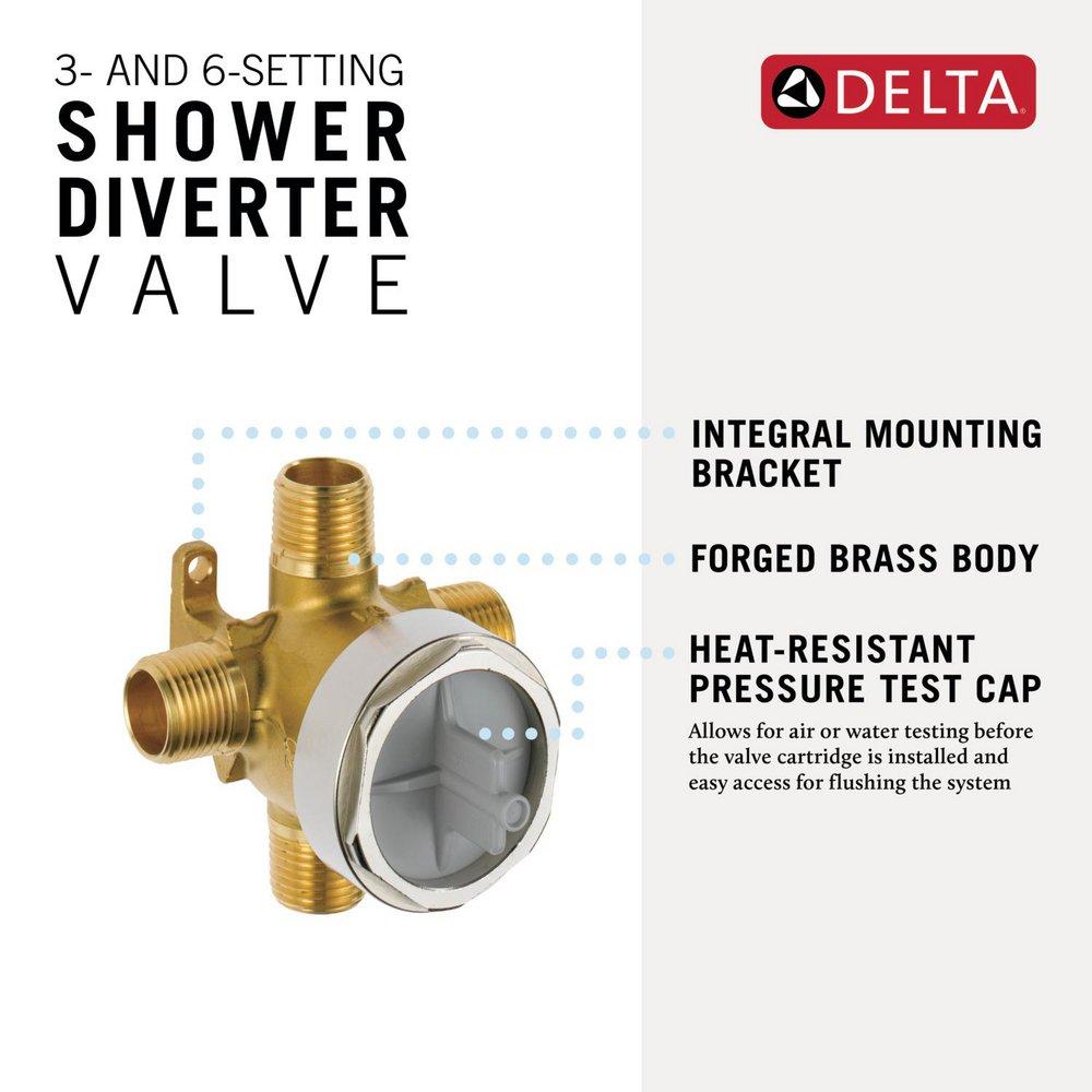 Delta Faucet MIPS x Sweat Diverter Rough Valve 