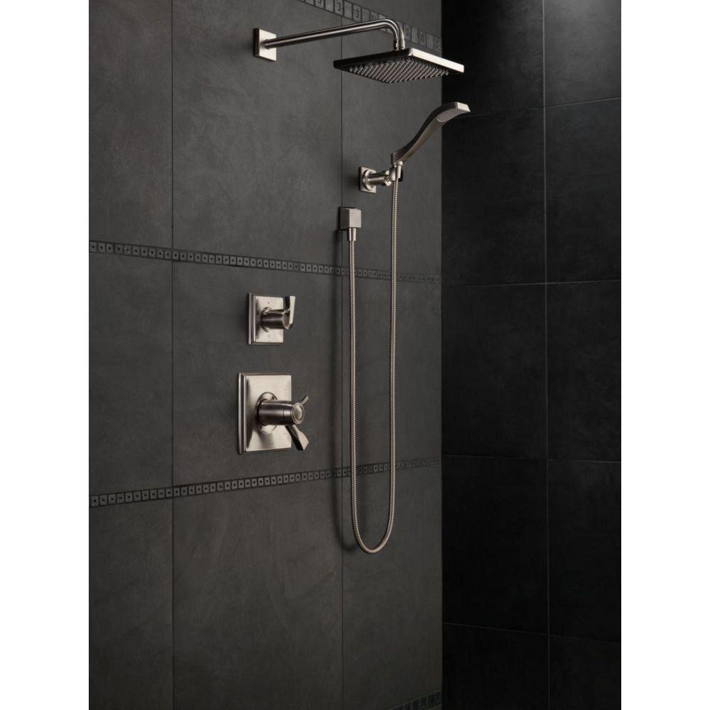 Delta Faucet Brilliance Stainless Single Handle Bathtub & Shower Faucet (Trim Only) 