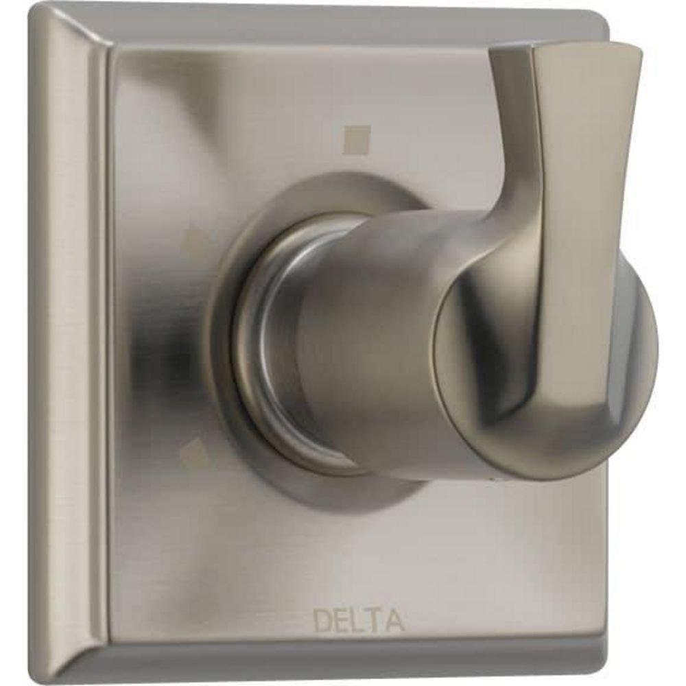 Delta Faucet Brilliance Stainless Single Handle Bathtub & Shower Faucet (Trim Only) 