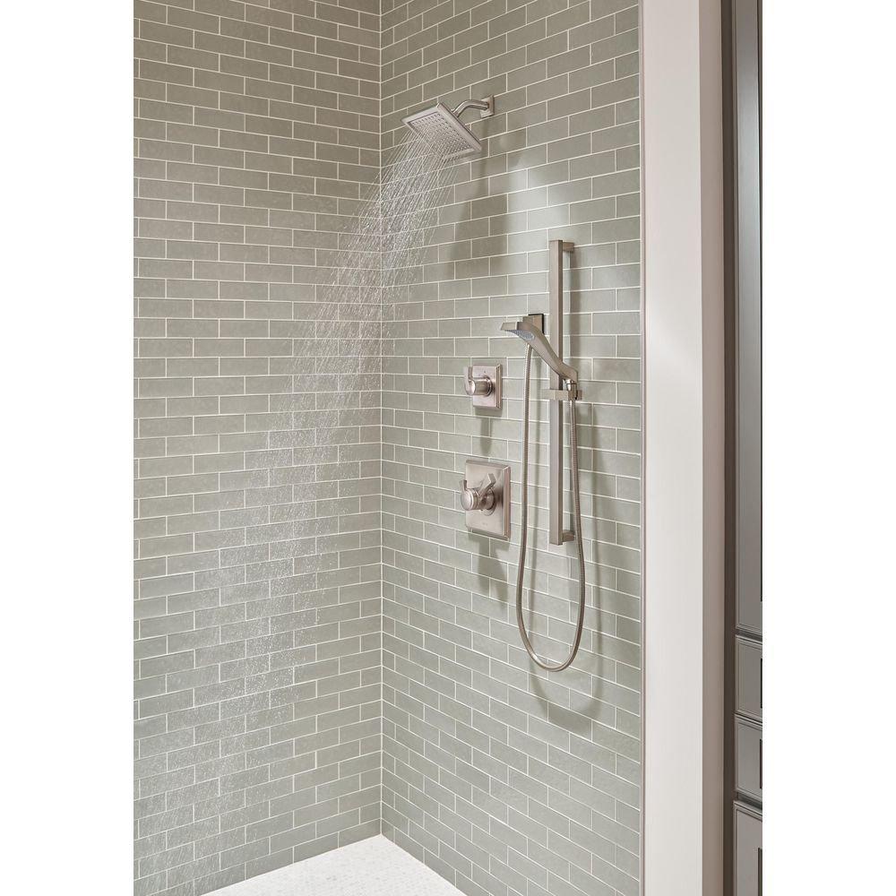 Delta Faucet Brilliance Stainless Single Handle Bathtub & Shower Faucet (Trim Only) 