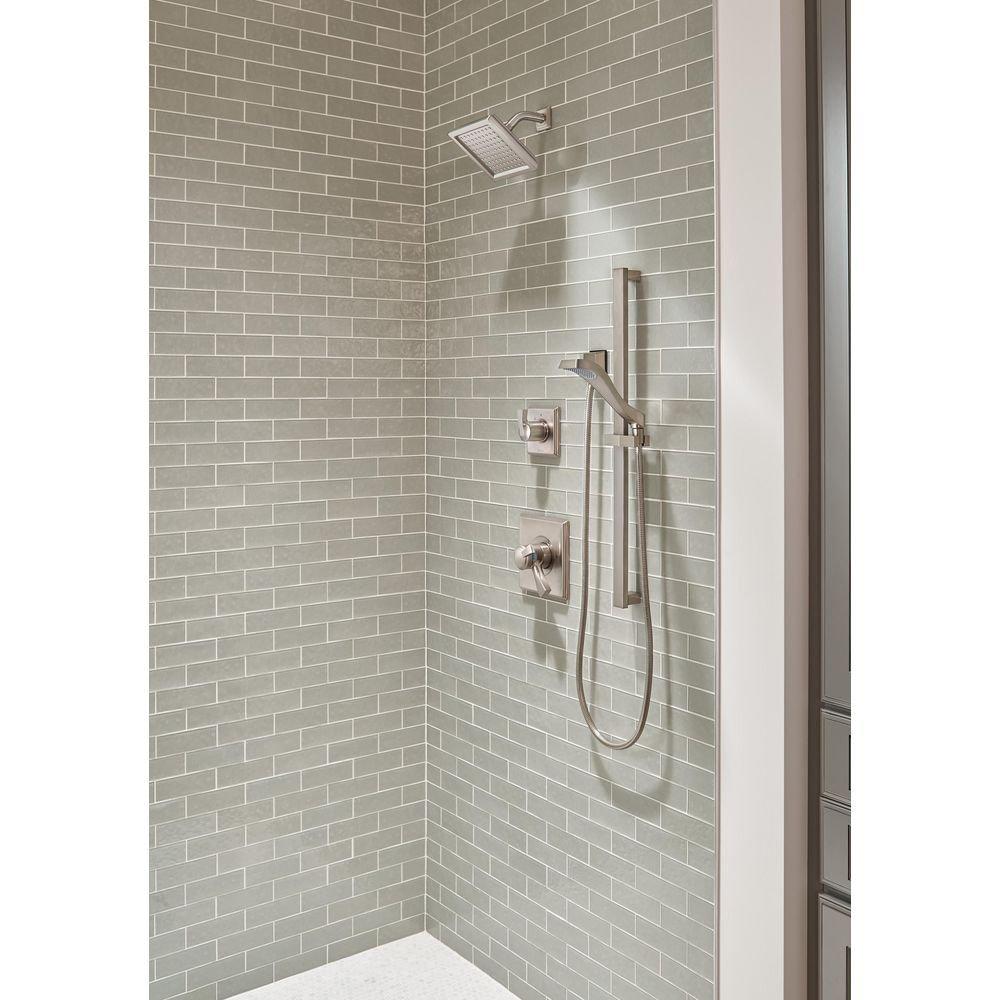 Delta Faucet Brilliance Stainless Single Handle Bathtub & Shower Faucet (Trim Only) 