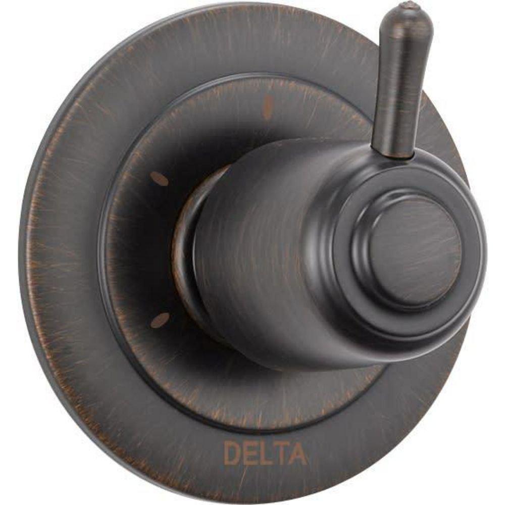 Delta Faucet Venetian Bronze 3 Setting Single Handle Metal Diverter Trim 