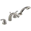 Delta Faucet Stainless Two Handle Roman Tub Faucet Trim Only 