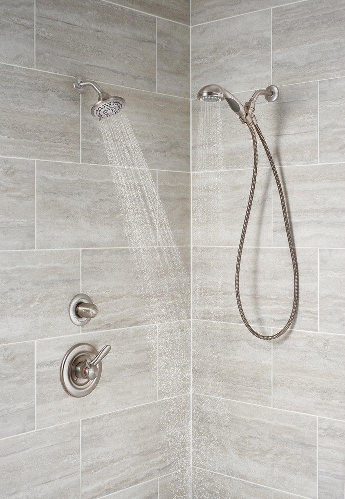 Delta Faucet Brilliance® Stainless 3 Setting Single Handle Metal Diverter Trim 