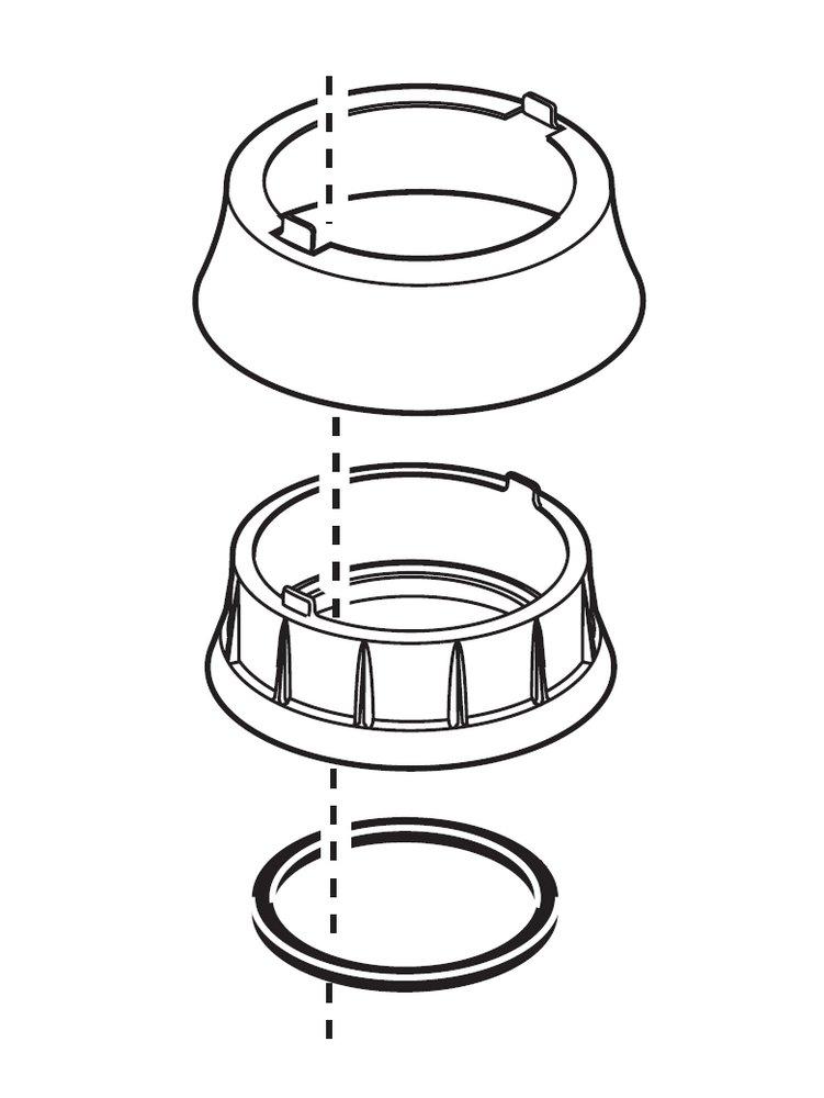 Delta Faucet Chrome *CVR* *ADDISO HDL SET 