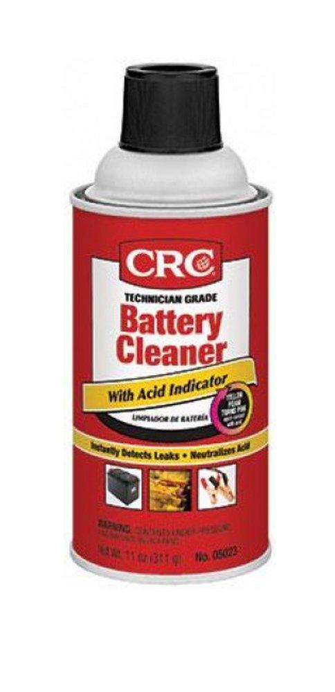 CRC Chemicals Yellow Battery Cleaner with Acid Indicator 